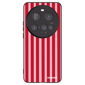 Picasee silikónový čierny obal pre Xiaomi 15 Ultra - Lines red