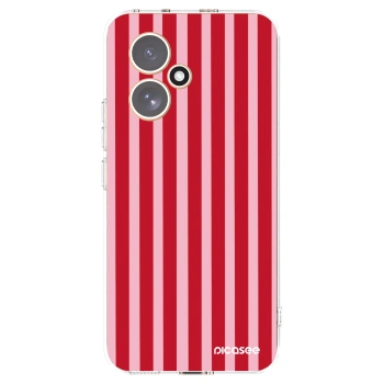 Picasee silikónový prehľadný obal pre Honor 400 5G - Lines red