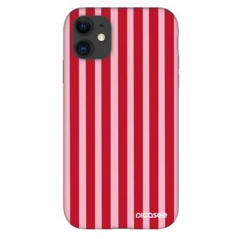 Obal pre Apple iPhone 11 - Lines red