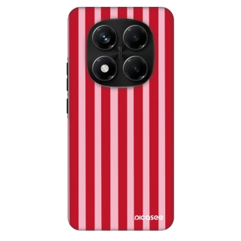 Obal pre Xiaomi Redmi Note 14 Pro+ 5G - Lines red