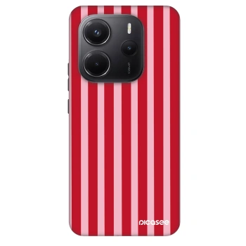 Obal pre Xiaomi Redmi Note 14 5G - Lines red