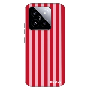 Obal pre Xiaomi 14 - Lines red