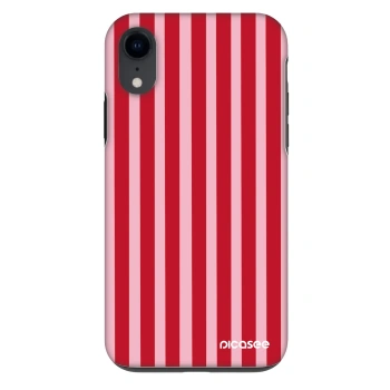 Obal pre Apple iPhone XR - Lines red