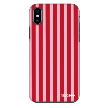 Obal pre Apple iPhone XS Max - Lines red