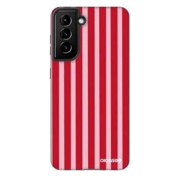 Obal pre Samsung Galaxy S21 FE 5G - Lines red