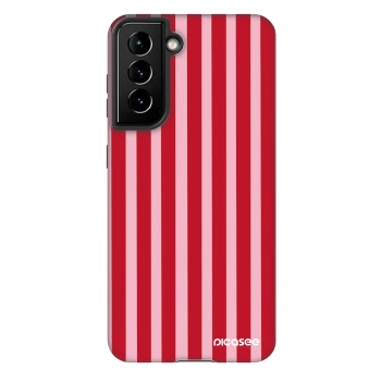 Obal pre Samsung Galaxy S21 5G G991B - Lines red