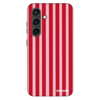 Obal pre Samsung Galaxy S24 S921B 5G - Lines red
