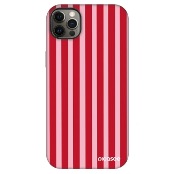 Obal pre Apple iPhone 12 Pro Max - Lines red