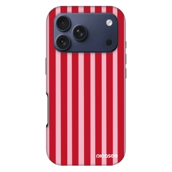Obal pre Apple iPhone 17 Pro - Lines red