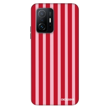 Obal pre Xiaomi 11T - Lines red