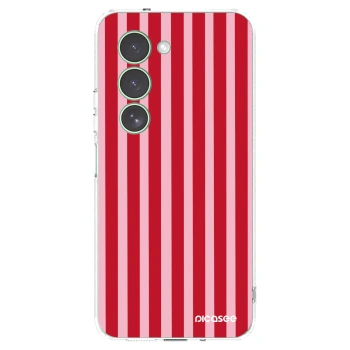 Picasee silikónový prehľadný obal pre Xiaomi Redmi 15 5G - Lines red