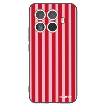 Picasee silikónový čierny obal pre Xiaomi 15T Pro - Lines red