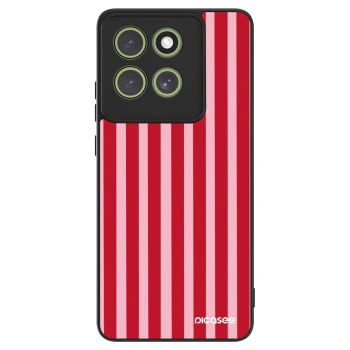 Obal pre Motorola Moto G86 Power 5G - Lines red