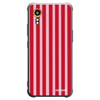 Obal pre Samsung Galaxy Xcover 7 - Lines red