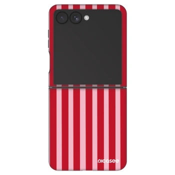 Picasee Fashion Case pre Samsung Galaxy Z Flip7 5G - Lines red
