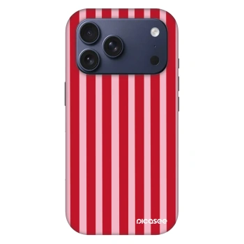 Picasee Fashion Case MagSafe pre Apple iPhone 18 Pro - Lines red