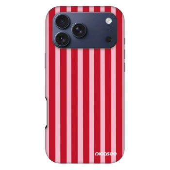 Picasee Fashion Case MagSafe pre Apple iPhone 18 Pro Max - Lines red