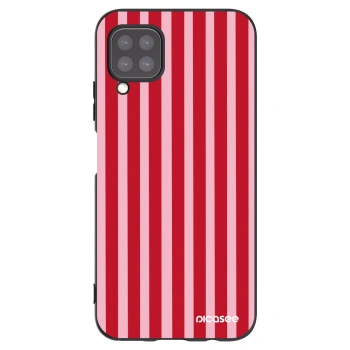 Picasee silikónový čierny obal pre Huawei P40 Lite - Lines red