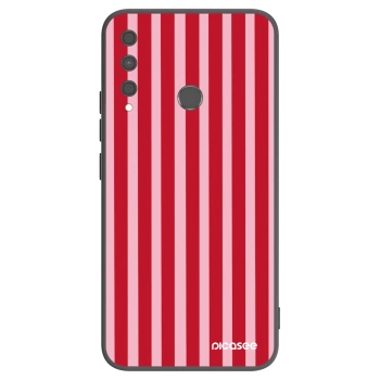 Obal pre Huawei P40 Lite E - Lines red
