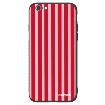 Obal pre Apple iPhone 6/6S - Lines red