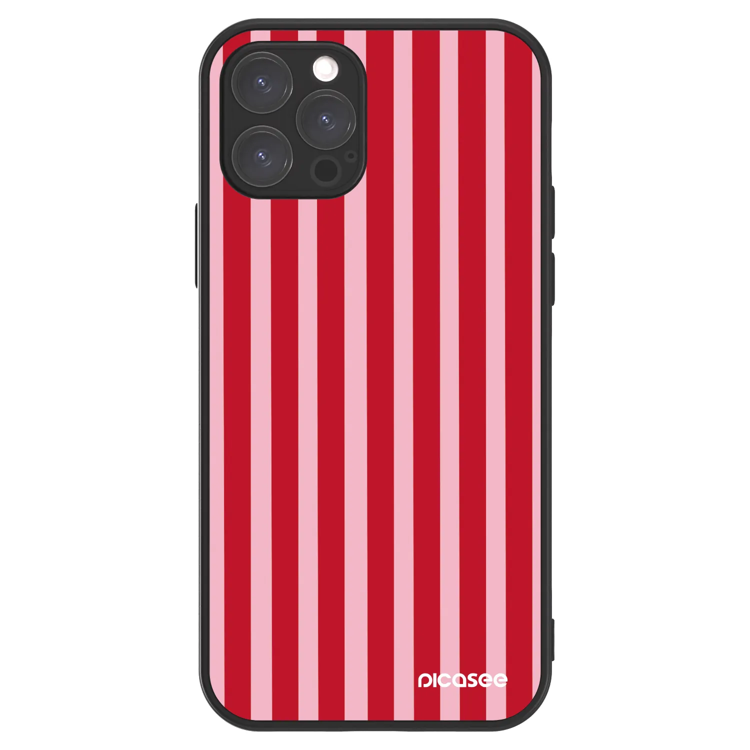 Picasee ULTIMATE CASE pro Apple iPhone 12 Pro - Lines red