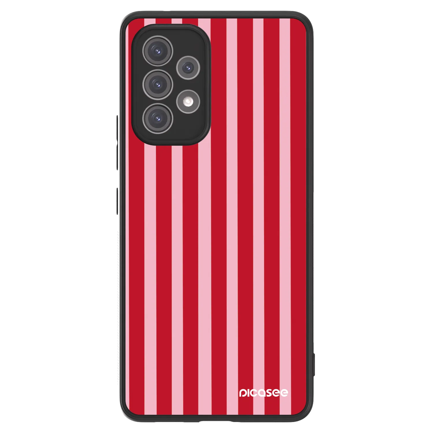 Picasee ULTIMATE CASE pro Samsung Galaxy A52 5G A525F - Lines red