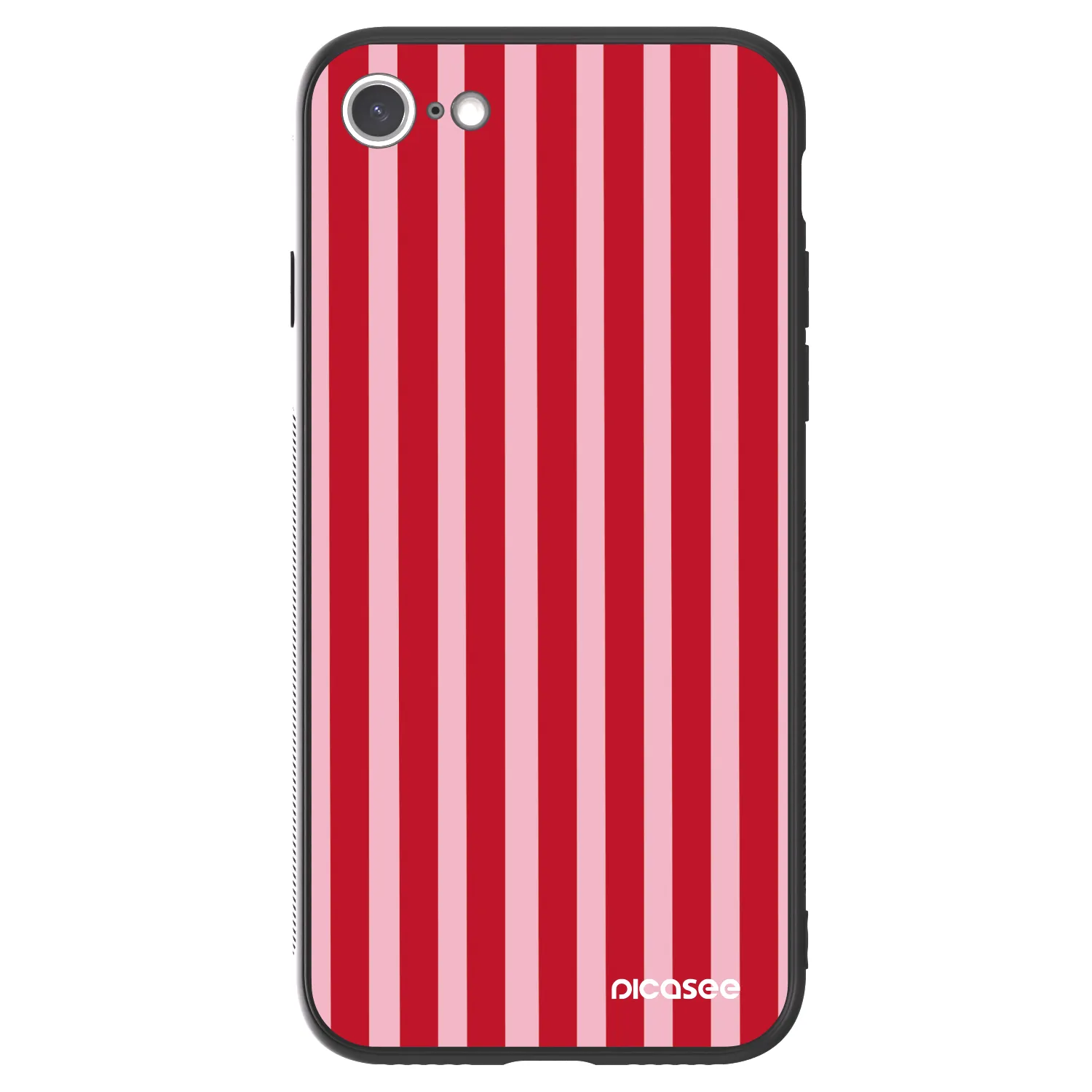 Picasee ULTIMATE CASE pro Apple iPhone SE 2020 - Lines red
