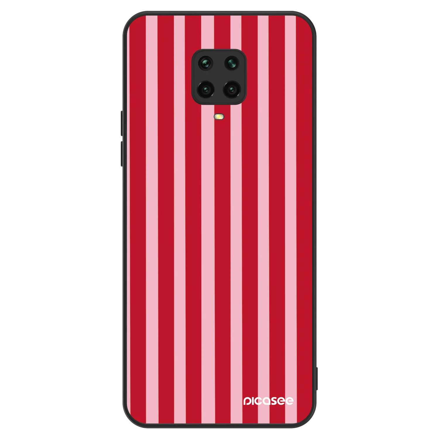 Picasee ULTIMATE CASE pro Xiaomi Redmi Note 9S - Lines red