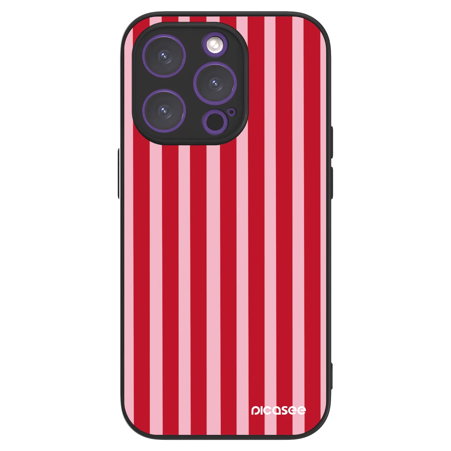 Picasee ULTIMATE CASE pro Apple iPhone 14 Pro - Lines red