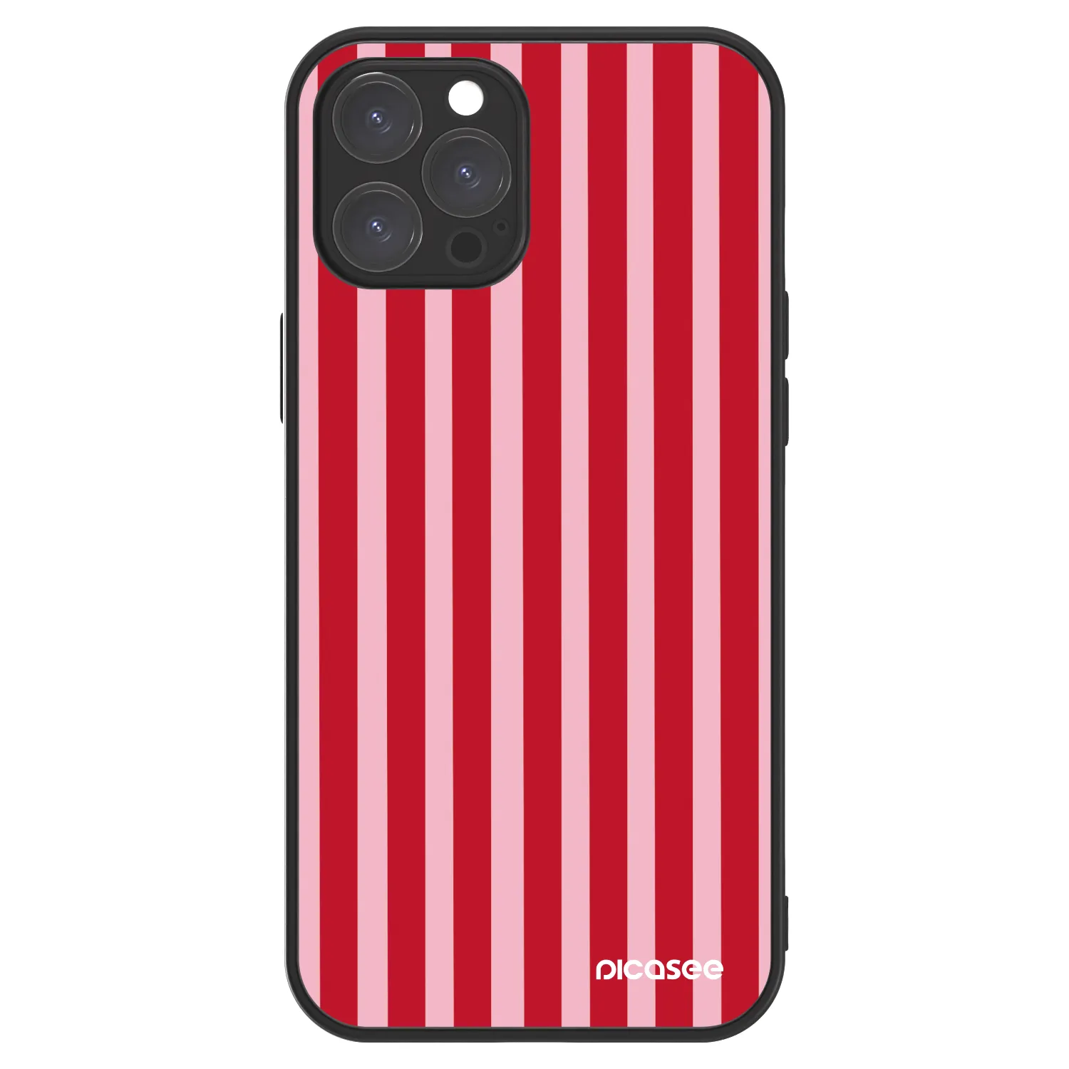Picasee ULTIMATE CASE MagSafe pro Apple iPhone 12 Pro Max - Lines red