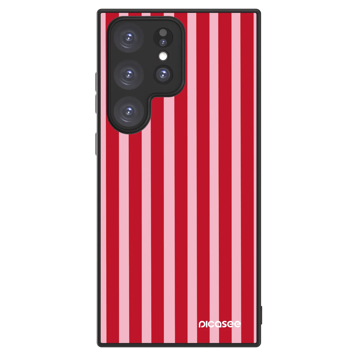 Picasee ULTIMATE CASE pro Samsung Galaxy S23 Ultra 5G - Lines red