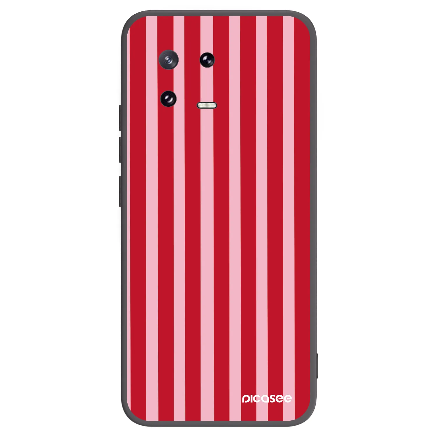 Picasee silikónový čierny obal pre Xiaomi 13 Pro - Lines red
