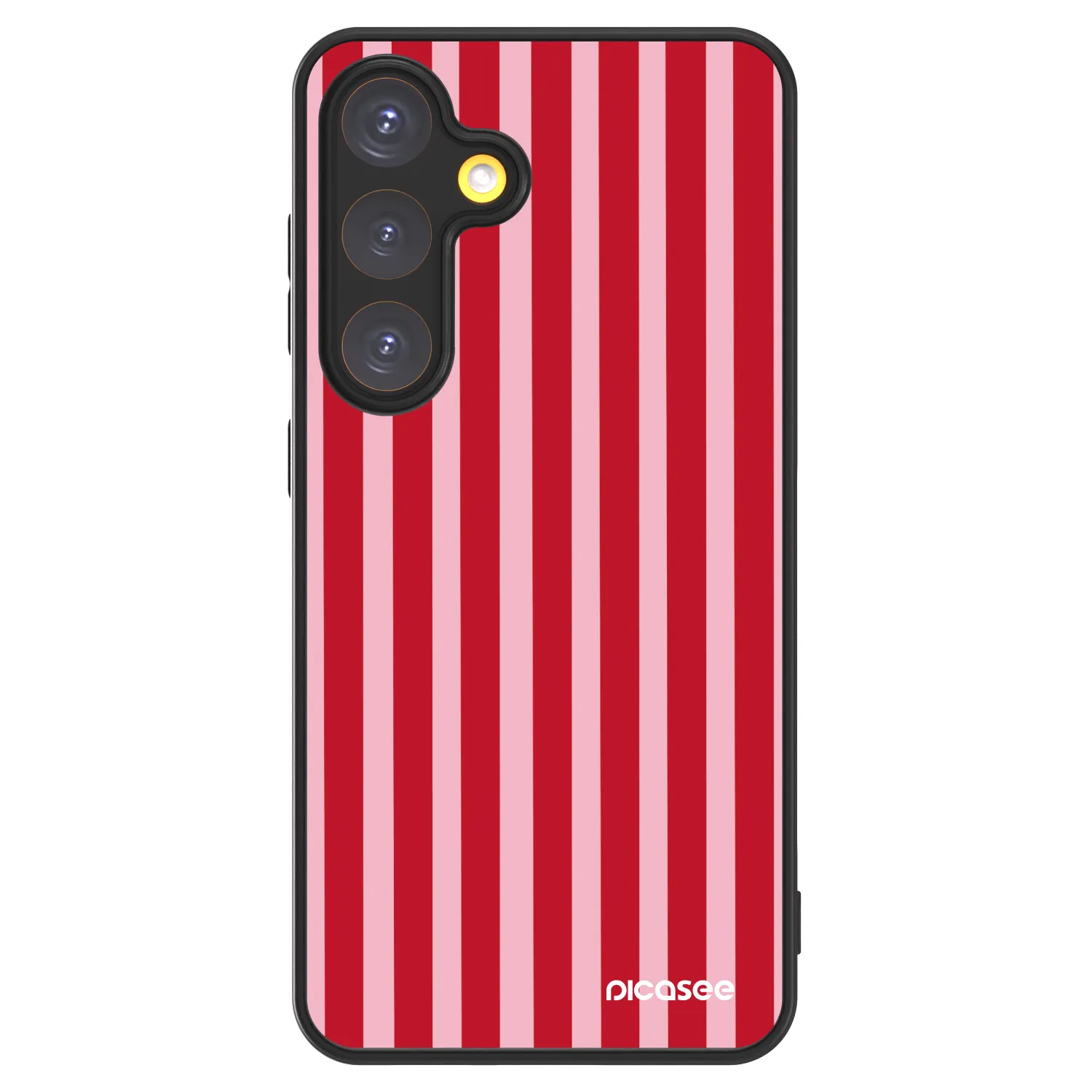Picasee ULTIMATE CASE PowerShare pro Samsung Galaxy S24 S921B 5G - Lines red
