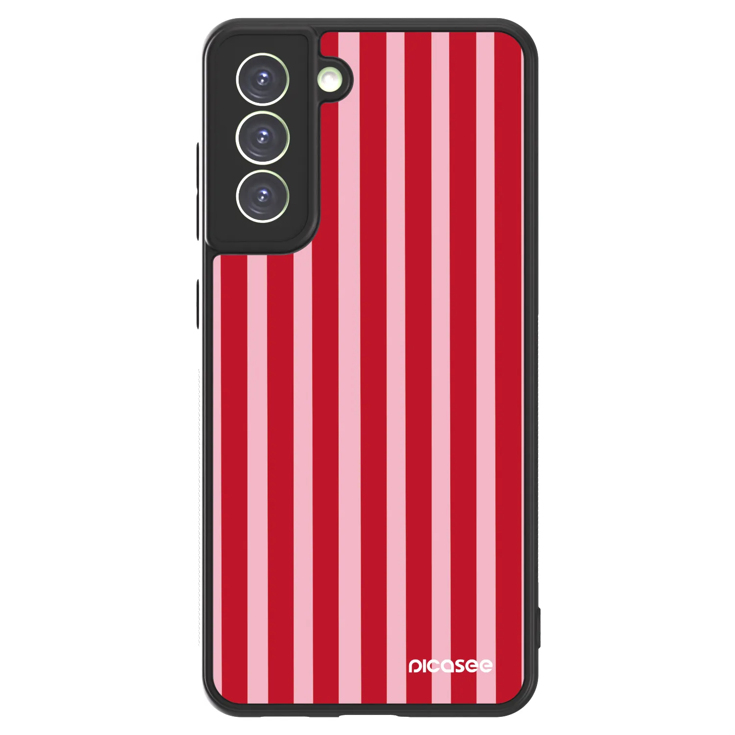 Picasee ULTIMATE CASE PowerShare pro Samsung Galaxy S21 FE 5G - Lines red