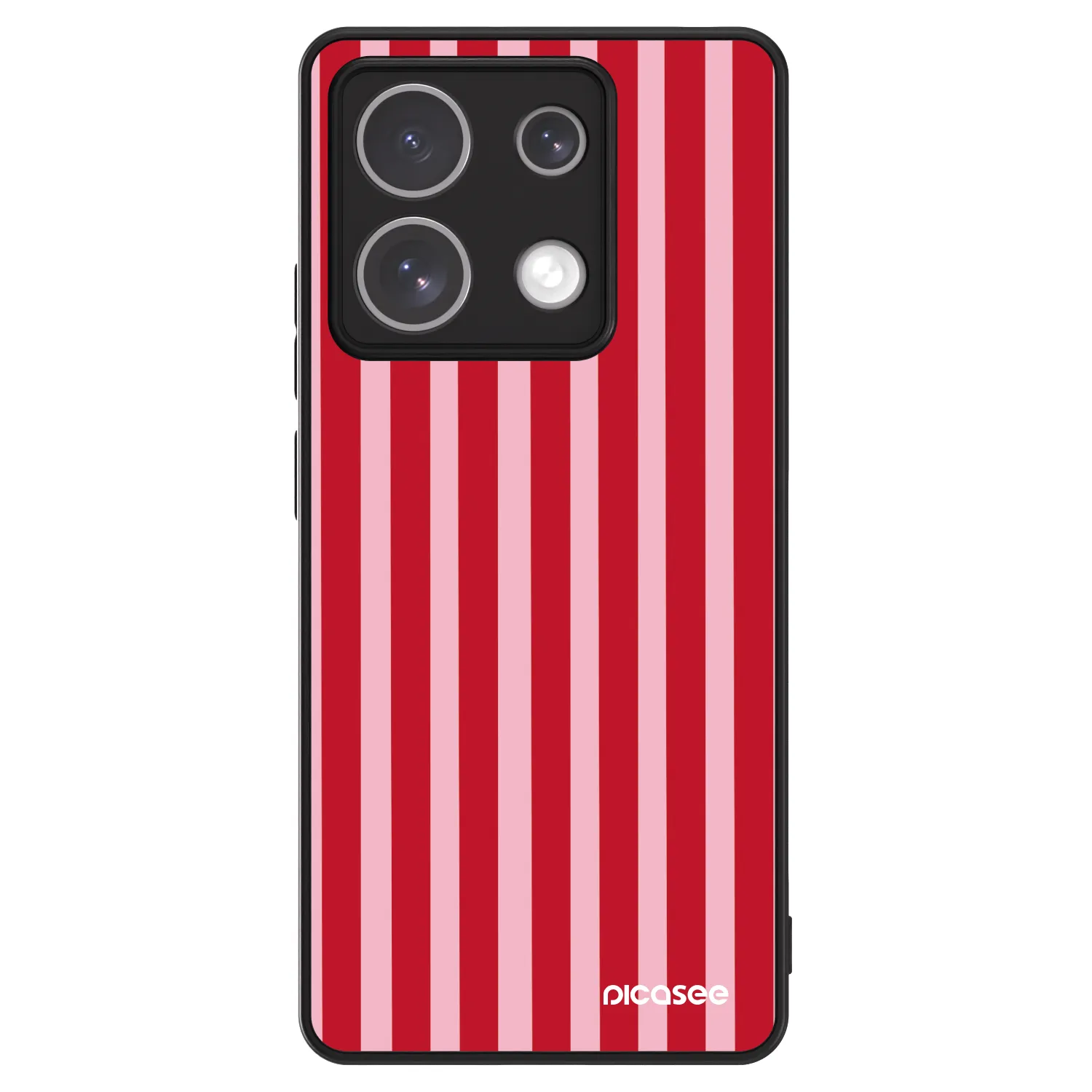 Picasee ULTIMATE CASE pro Xiaomi Redmi Note 13 5G - Lines red