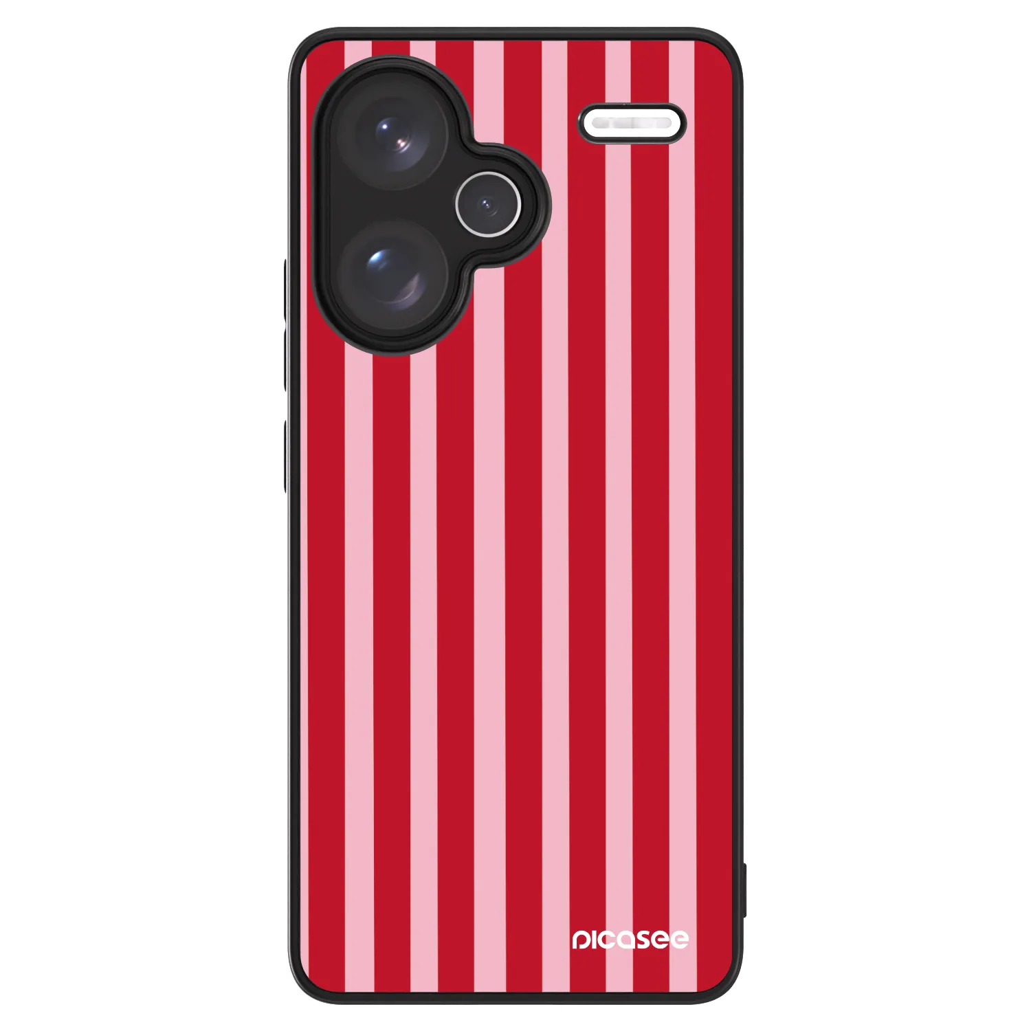 Picasee ULTIMATE CASE pro Xiaomi Redmi Note 13 Pro+ 5G - Lines red
