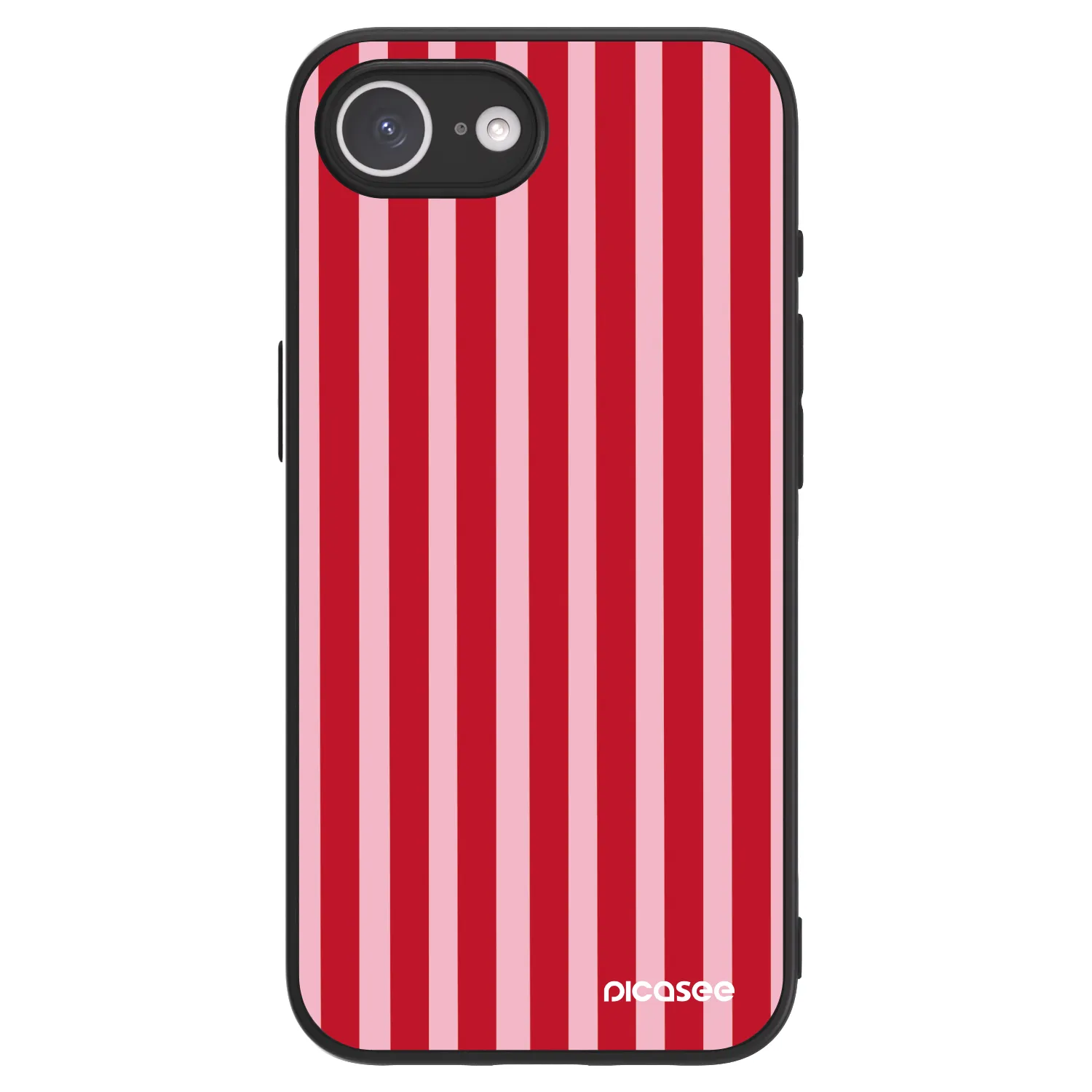 Picasee ULTIMATE CASE pro Apple iPhone 16e - Lines red