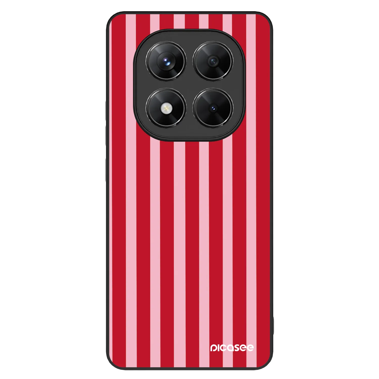 Picasee ULTIMATE CASE pro Xiaomi Redmi Note 14 Pro 5G - Lines red