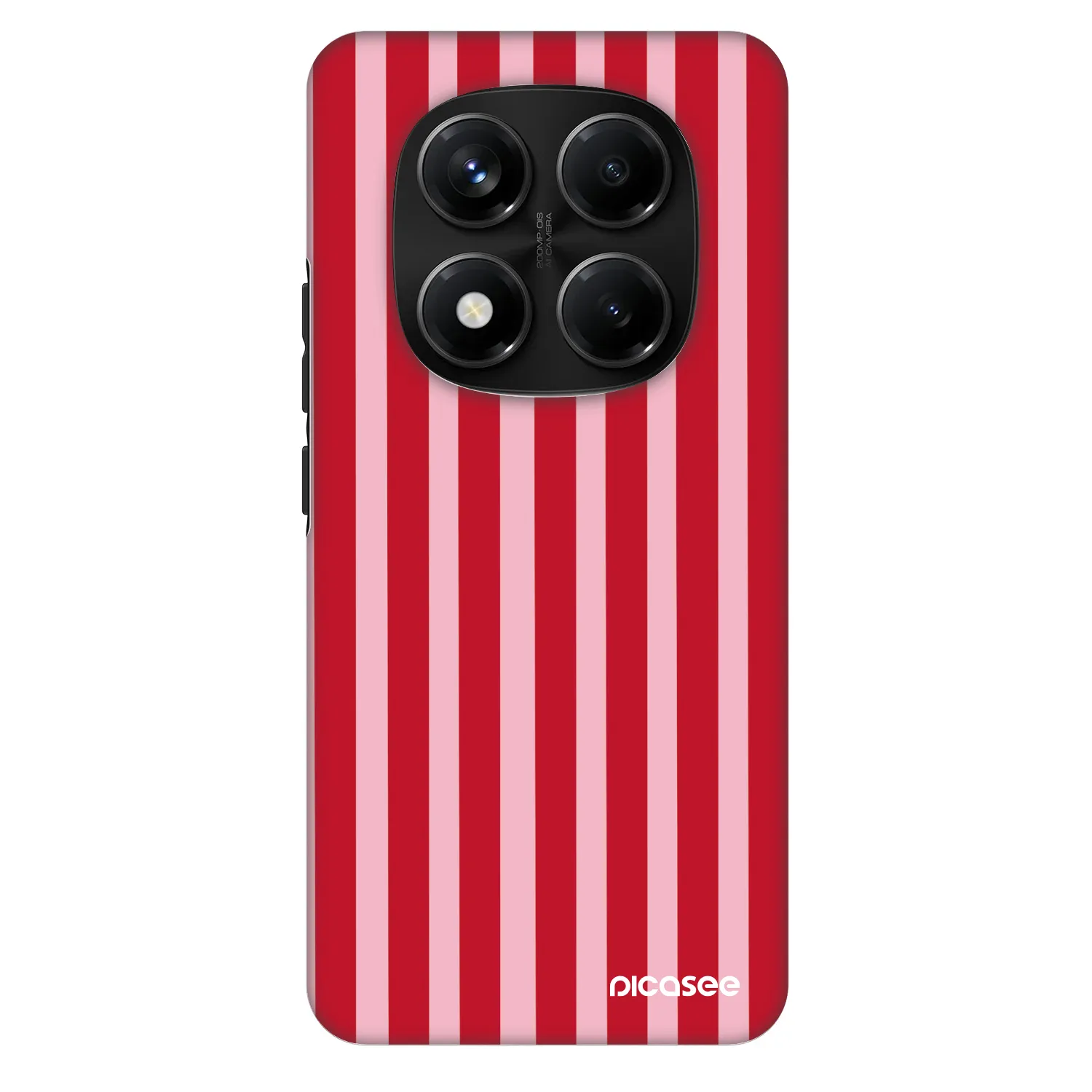 Picasee Fashion Case pre Xiaomi Redmi Note 14 Pro+ 5G - Lines red