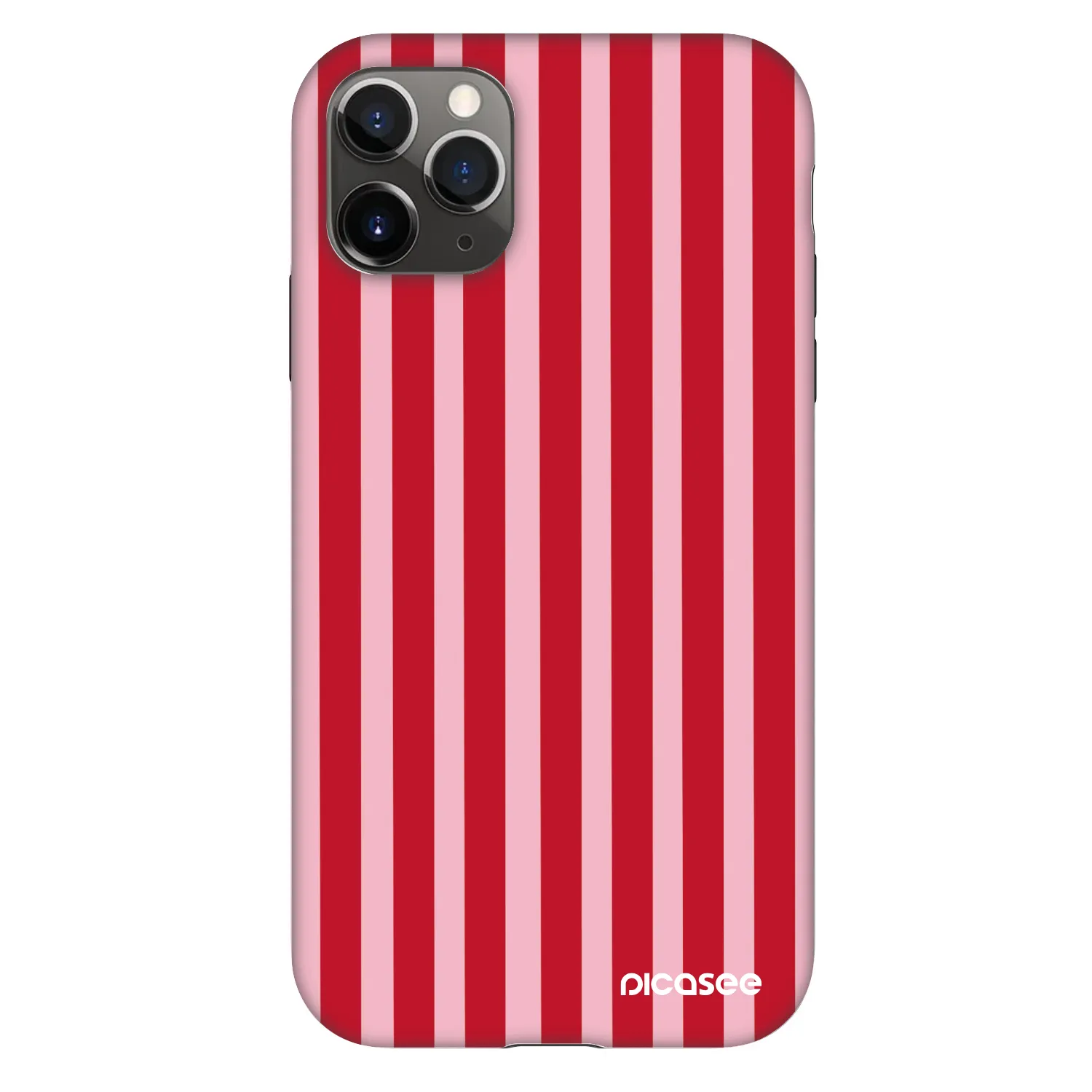 Picasee Fashion Case pre Apple iPhone 11 Pro - Lines red