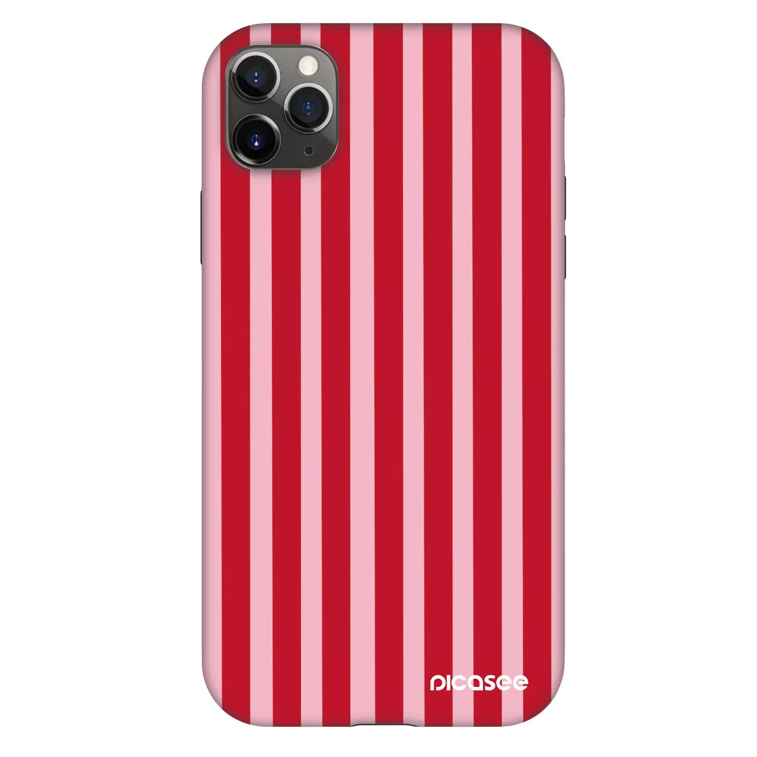 Picasee Fashion Case pre Apple iPhone 11 Pro Max - Lines red
