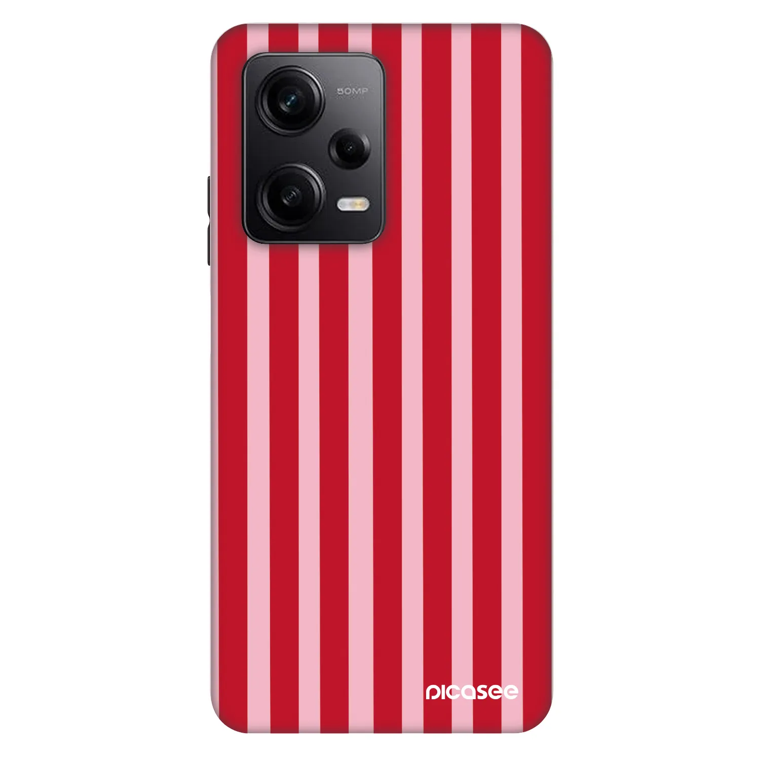 Picasee Fashion Case pre Xiaomi Redmi Note 12 Pro 5G - Lines red