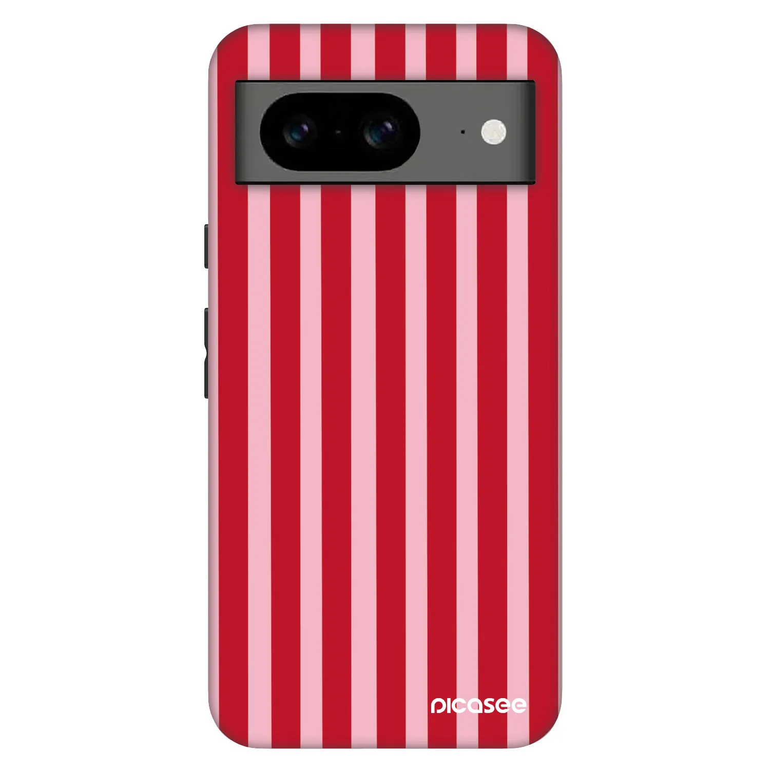 Picasee Fashion Case pre Google Pixel 8 Pro - Lines red