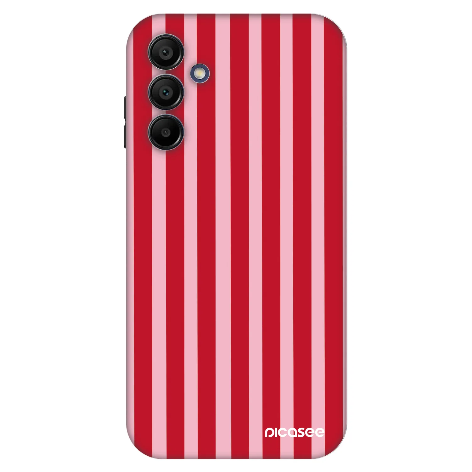 Picasee Fashion Case pre Samsung Galaxy A15 A156B 5G - Lines red