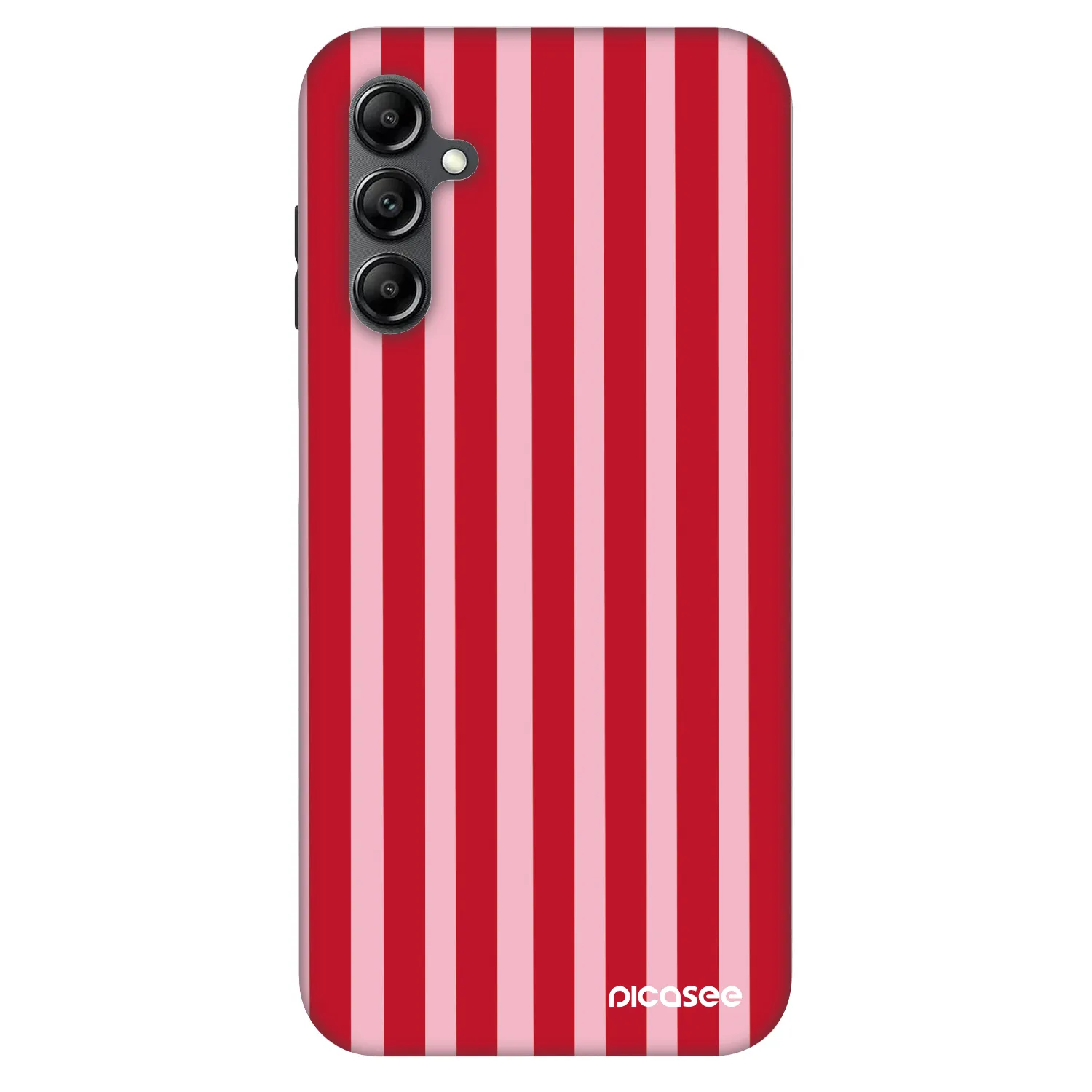Picasee Fashion Case pre Samsung Galaxy A14 4G A145R - Lines red