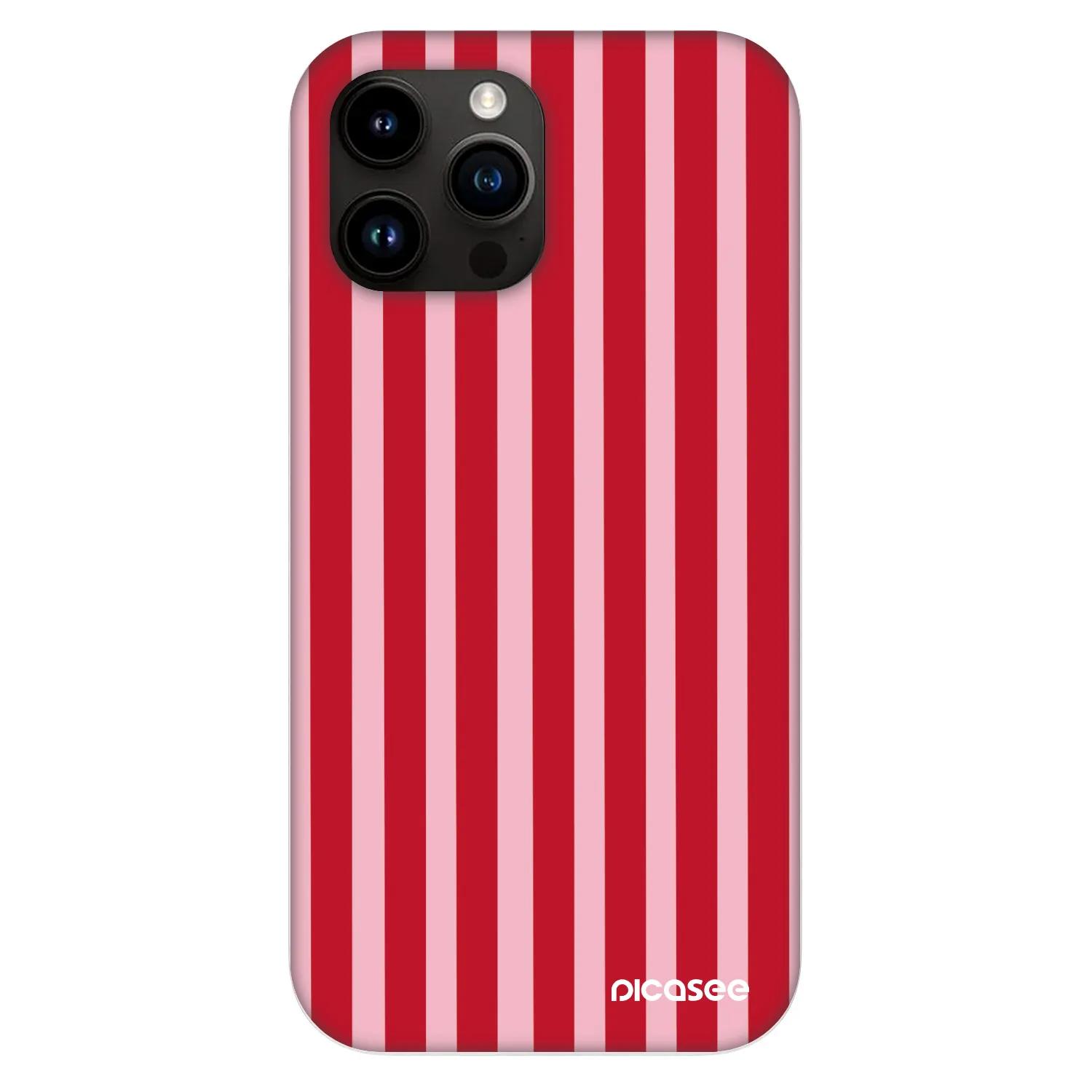 Picasee Fashion Case MagSafe pre Apple iPhone 13 Pro Max - Lines red