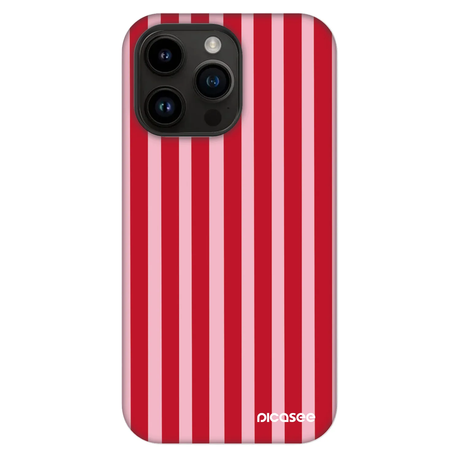 Picasee Fashion Case MagSafe pre Apple iPhone 14 Pro Max - Lines red