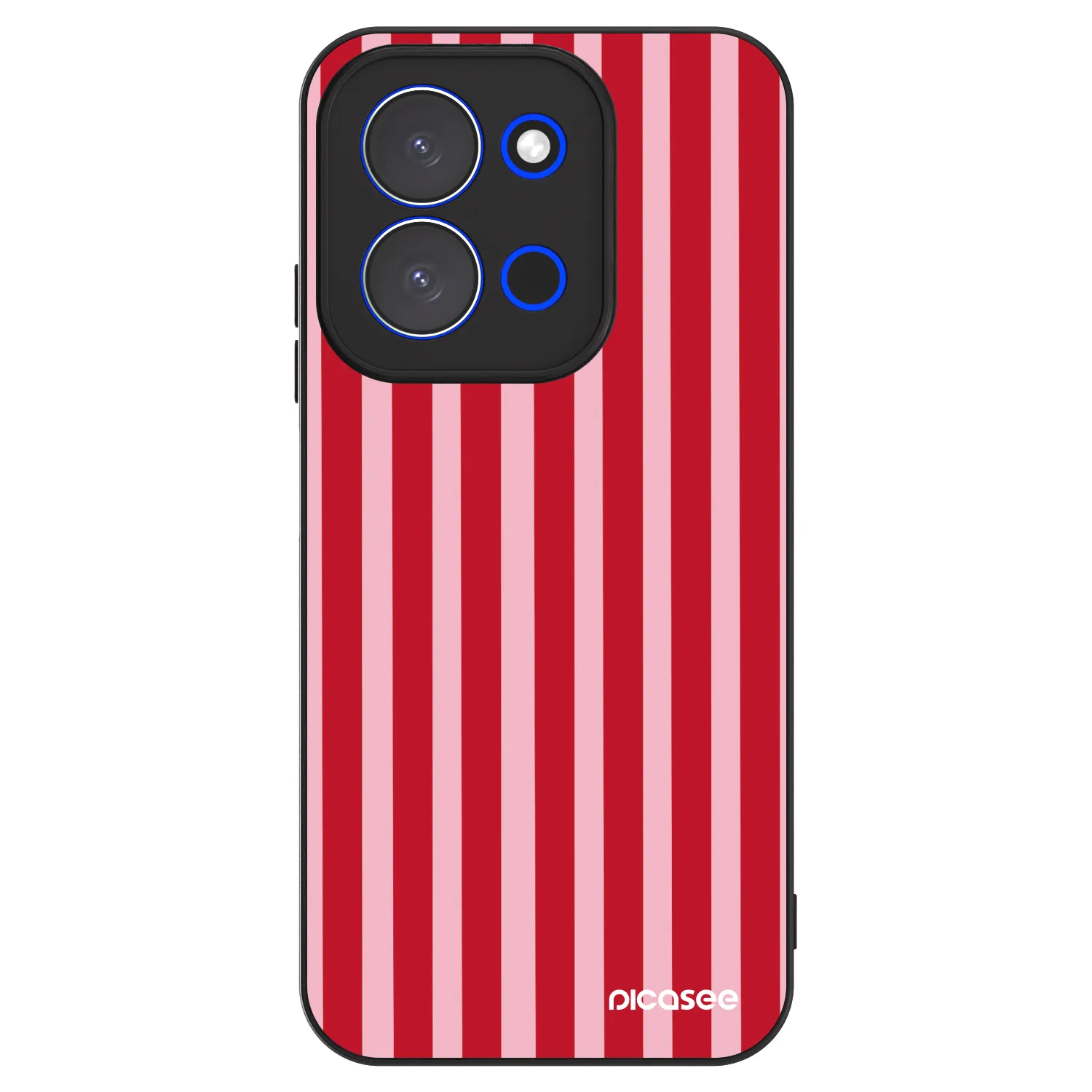 Picasee ULTIMATE CASE pro Xiaomi Redmi 15C 4G - Lines red