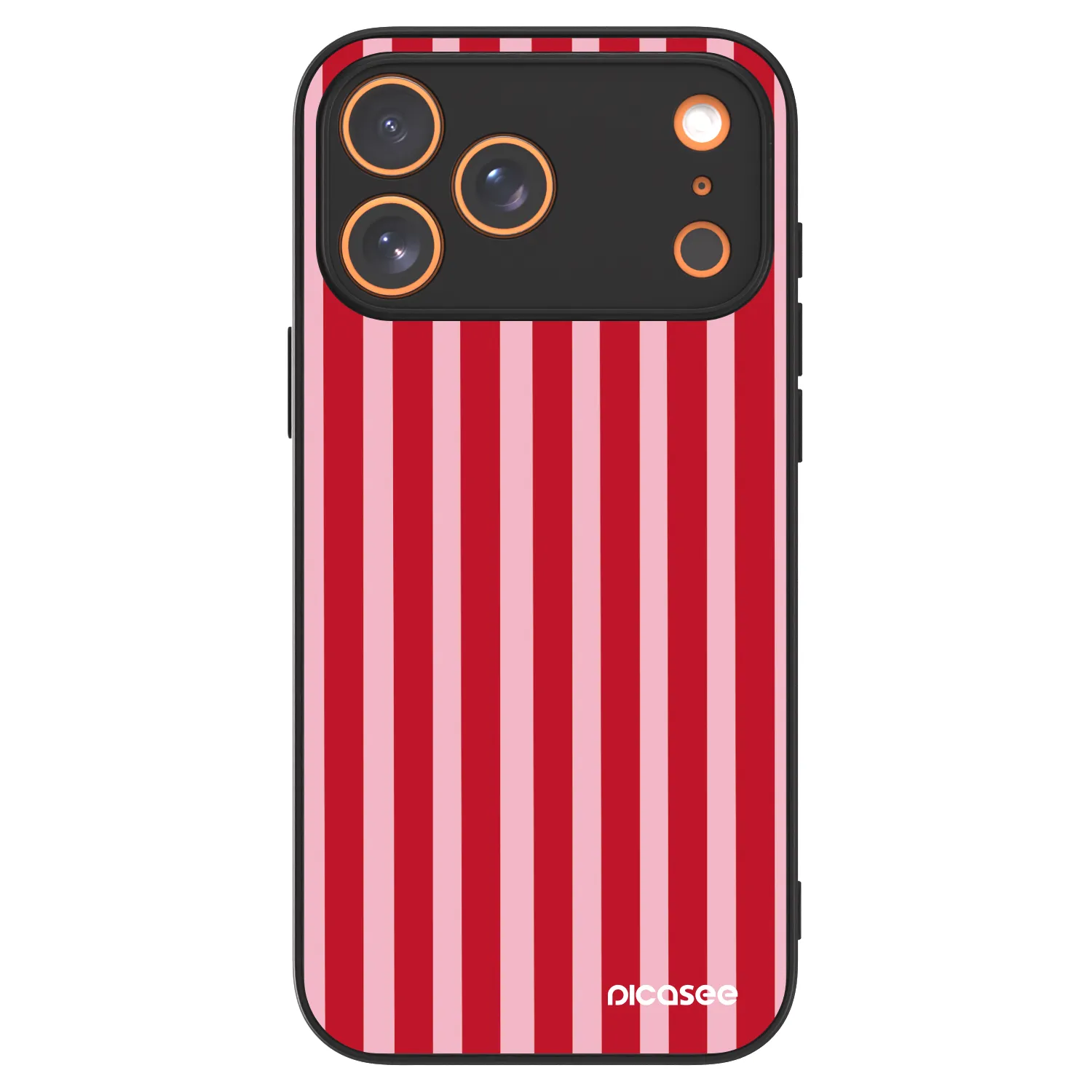 Picasee ULTIMATE CASE pro Apple iPhone 18 Pro Max - Lines red