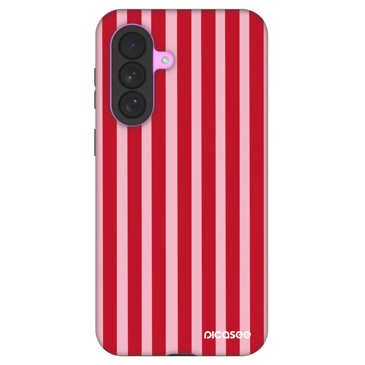 Picasee Fashion Case pre Samsung Galaxy A37 - Lines red